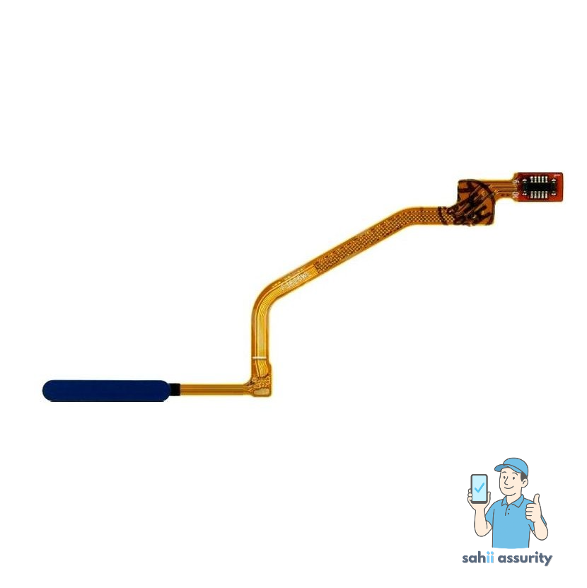 Fingerprint Sensor with Flex Cable for Xiaomi Redmi Note 9 Pro Blue thumbnail